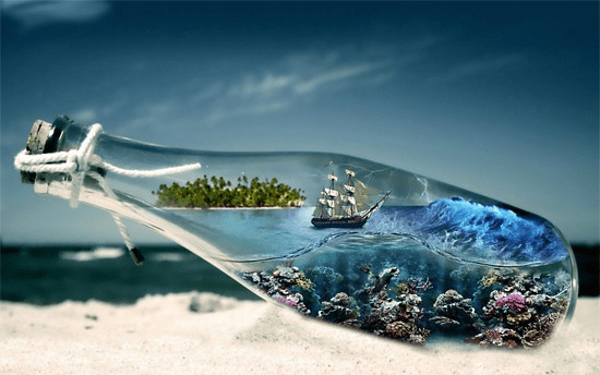 Sea in a Bottle