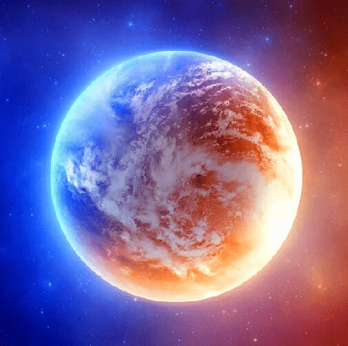 Solar Flare Earth