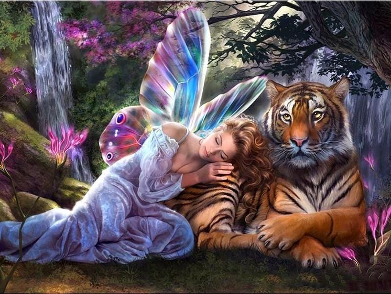 Butterfly Fairy Tiger
