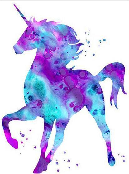 Unicorn Splatter Paint
