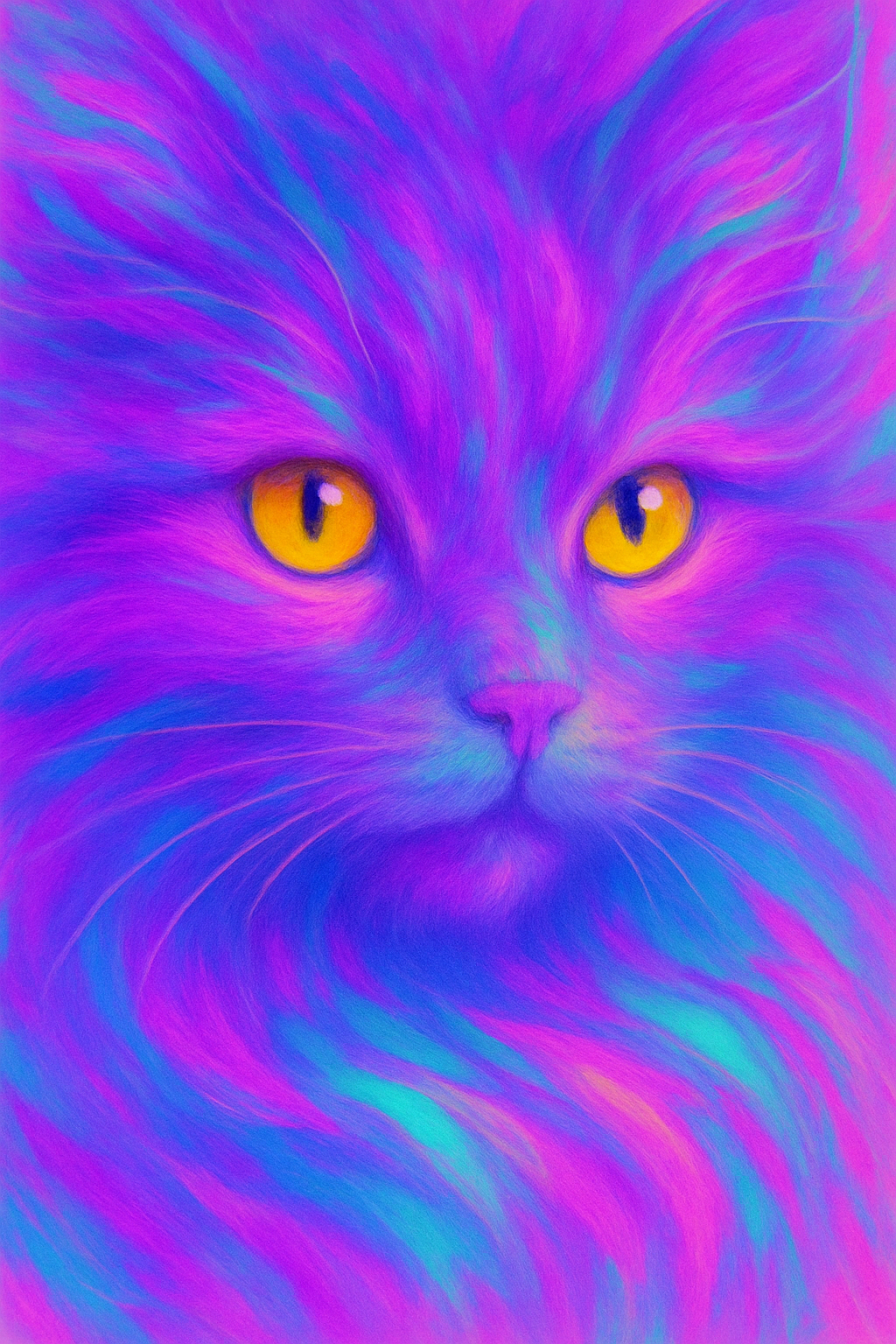 Brushstroke Cat
