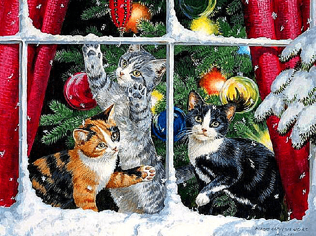 Christmas Kittens