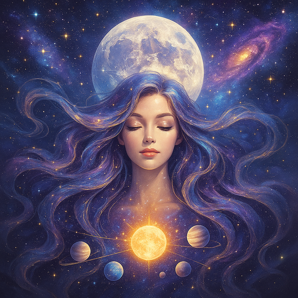 Galaxy Watcher - Full Canvas Mythic 5D Diamond Painting Kit