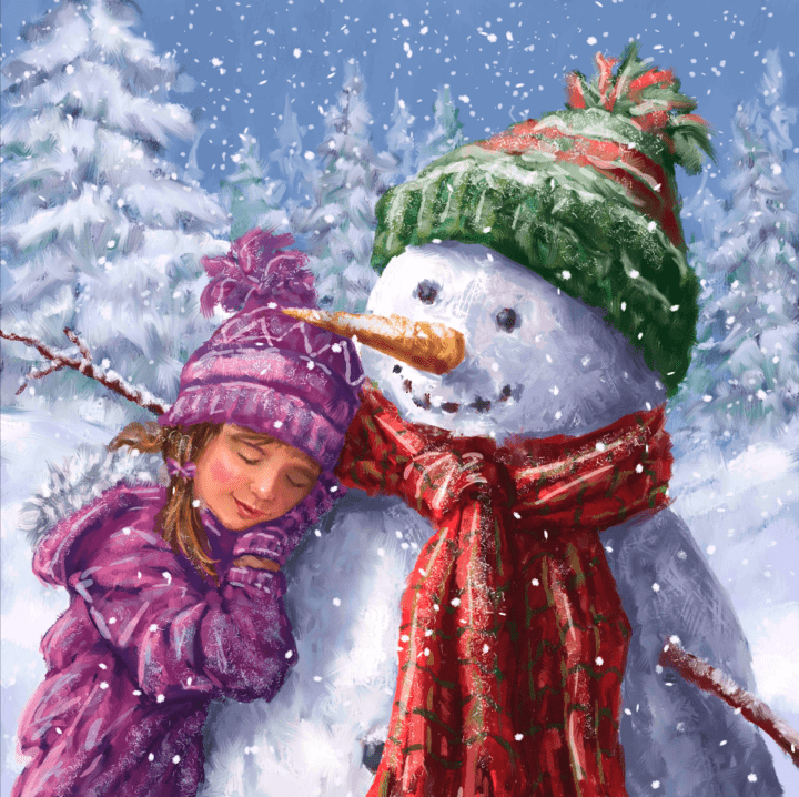 Hugging Frosty