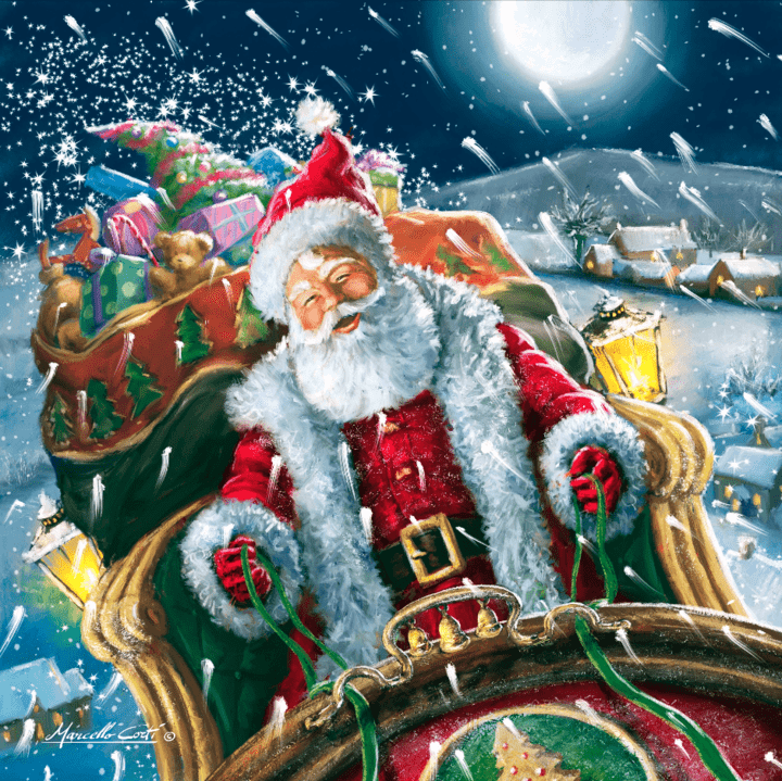 Sleigh Ride Santa