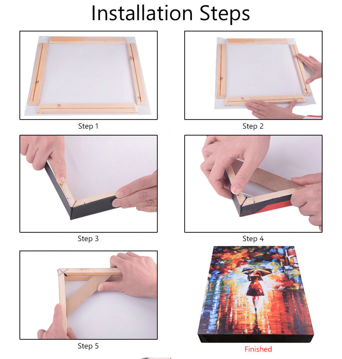 Diamond Painting DIY Wood Frame