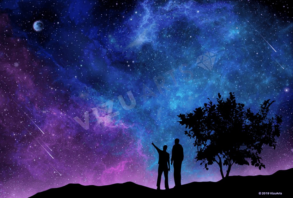 Galaxy Night Sky