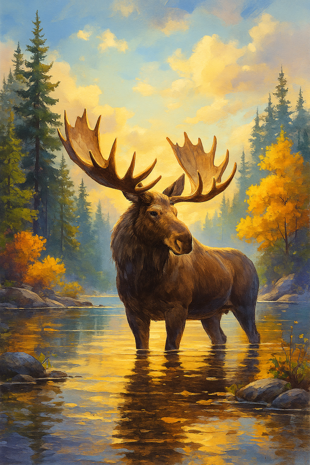Autumn Moose